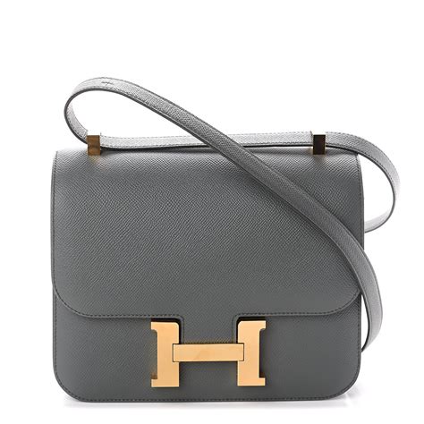 HERMES Epsom Constance 24 Vert Amande